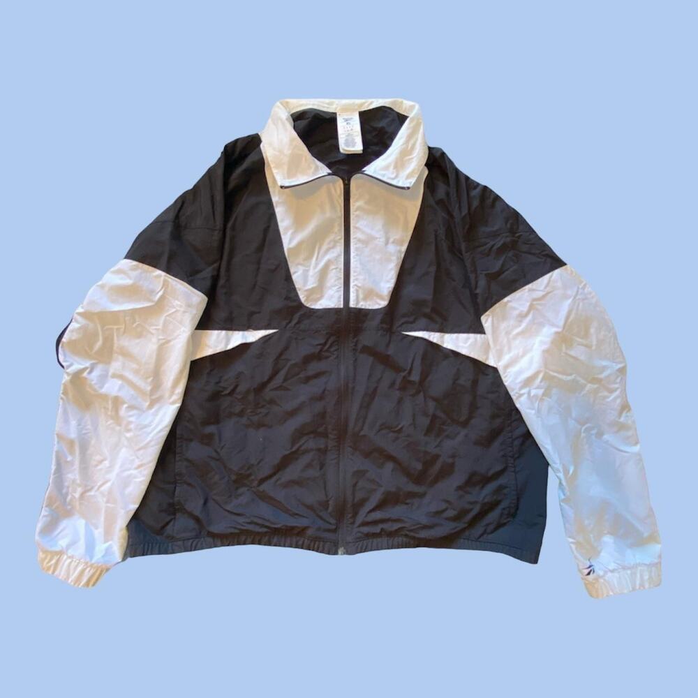 Reebok retro logo light windbreaker jacket